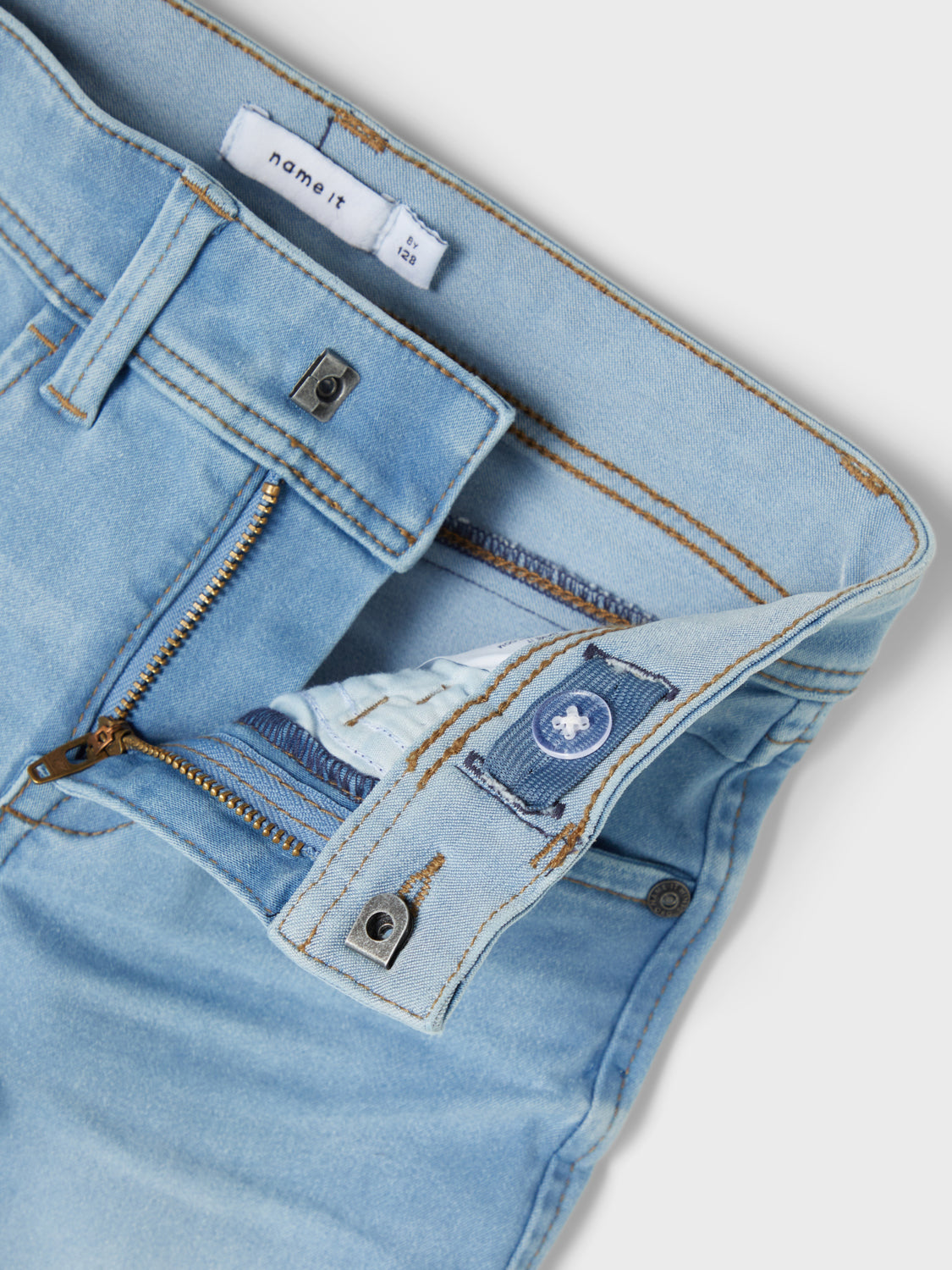 NKMSOFUS Shorts - Light Blue Denim